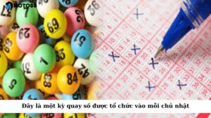 Đây là một kỳ quay số của xổ số miền Bắc được tổ chức vào mỗi chủ nhật